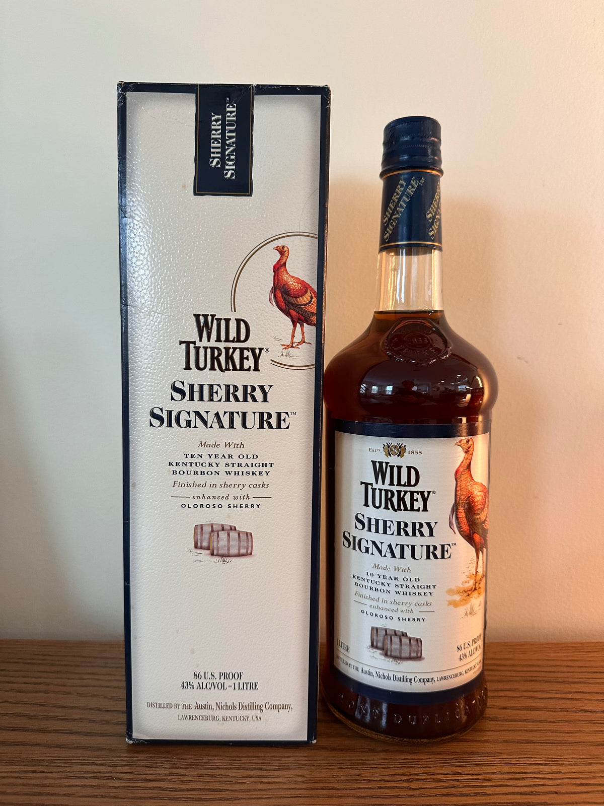 Wild Turkey Oloroso Sherry Signature 10 Year Old Bourbon 1lt