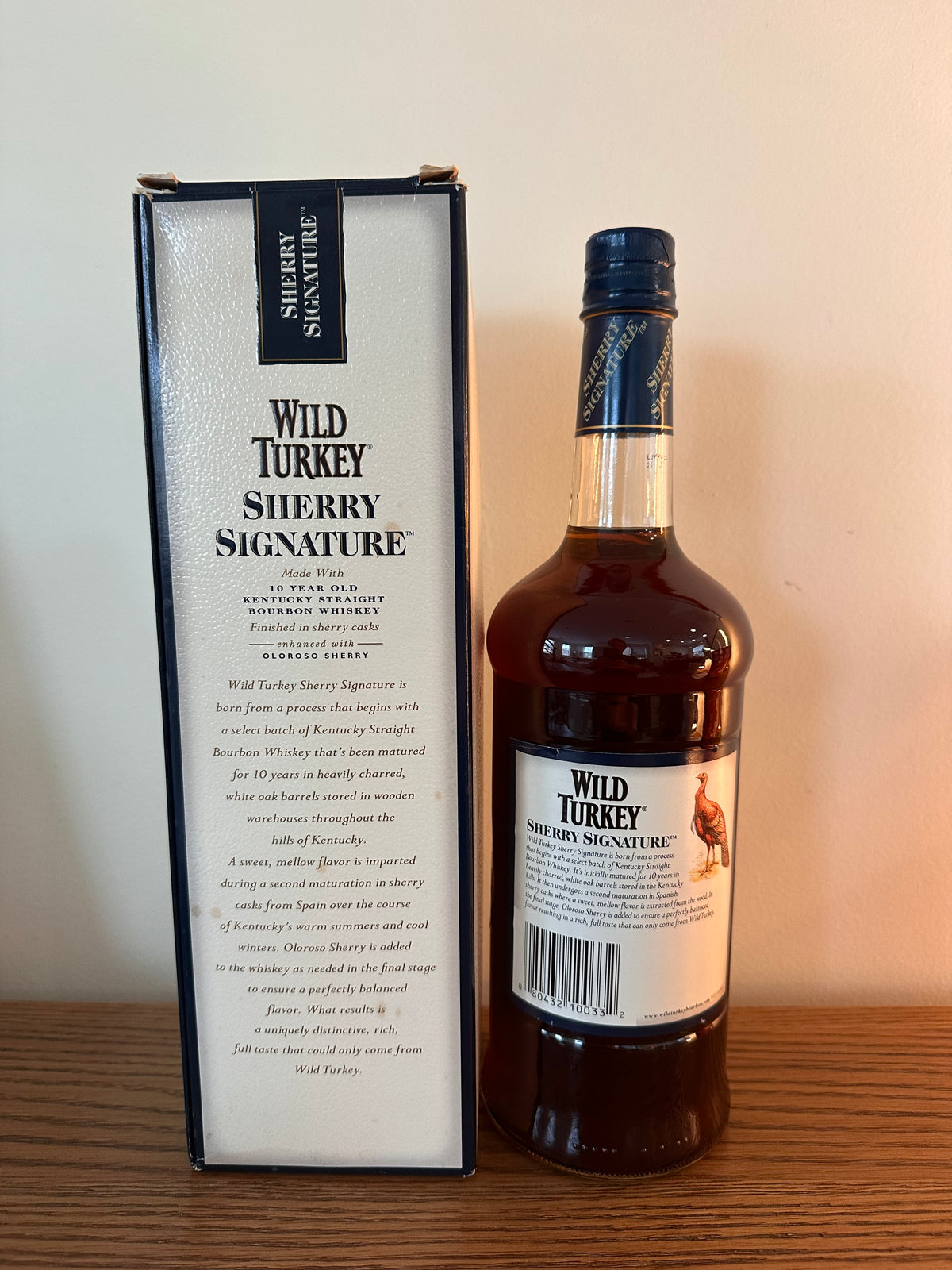 Wild Turkey Oloroso Sherry Signature 10 Year Old Bourbon 1lt