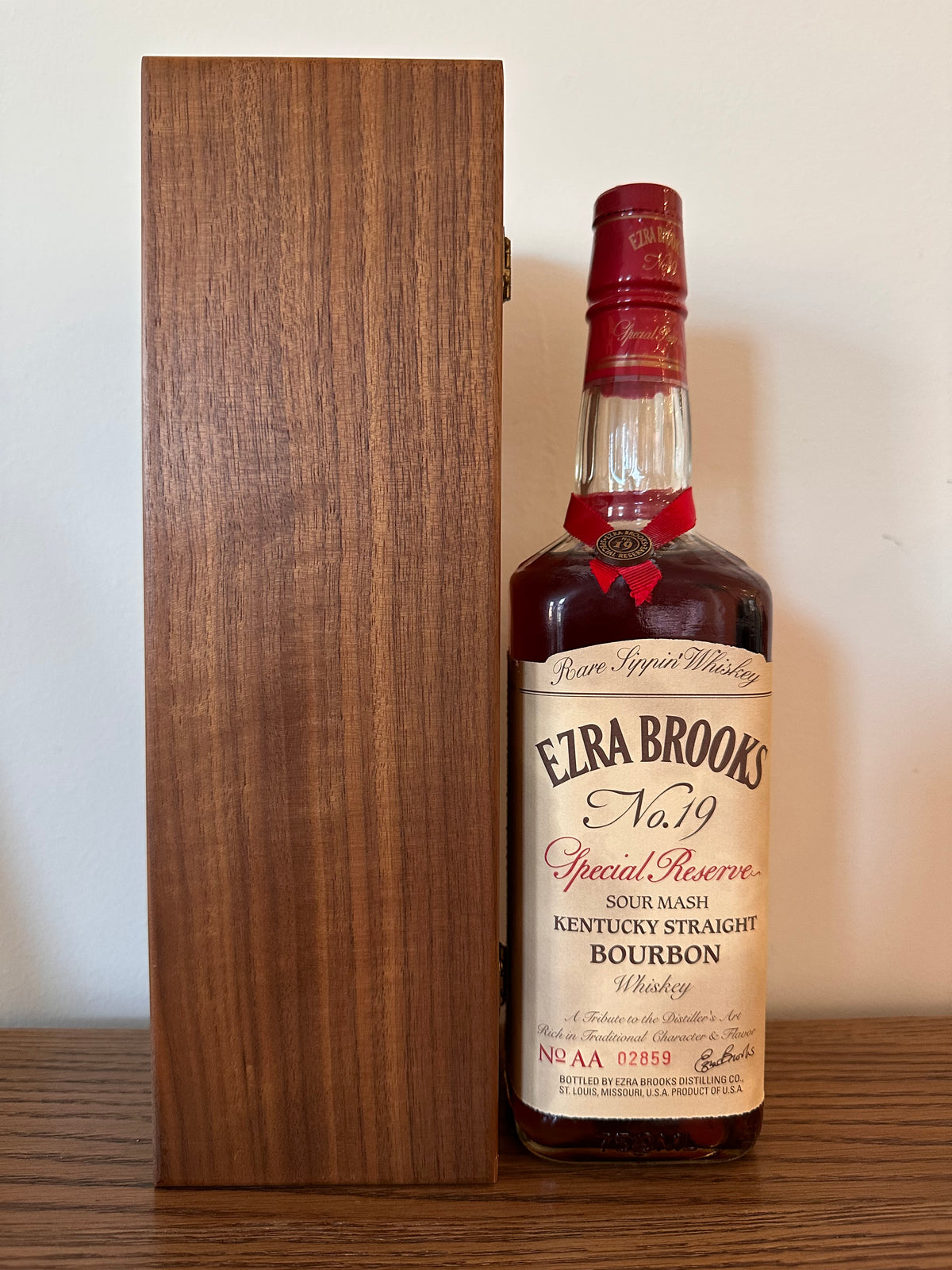 2000 Ezra Brooks No. 19 Special Reserve 750ml