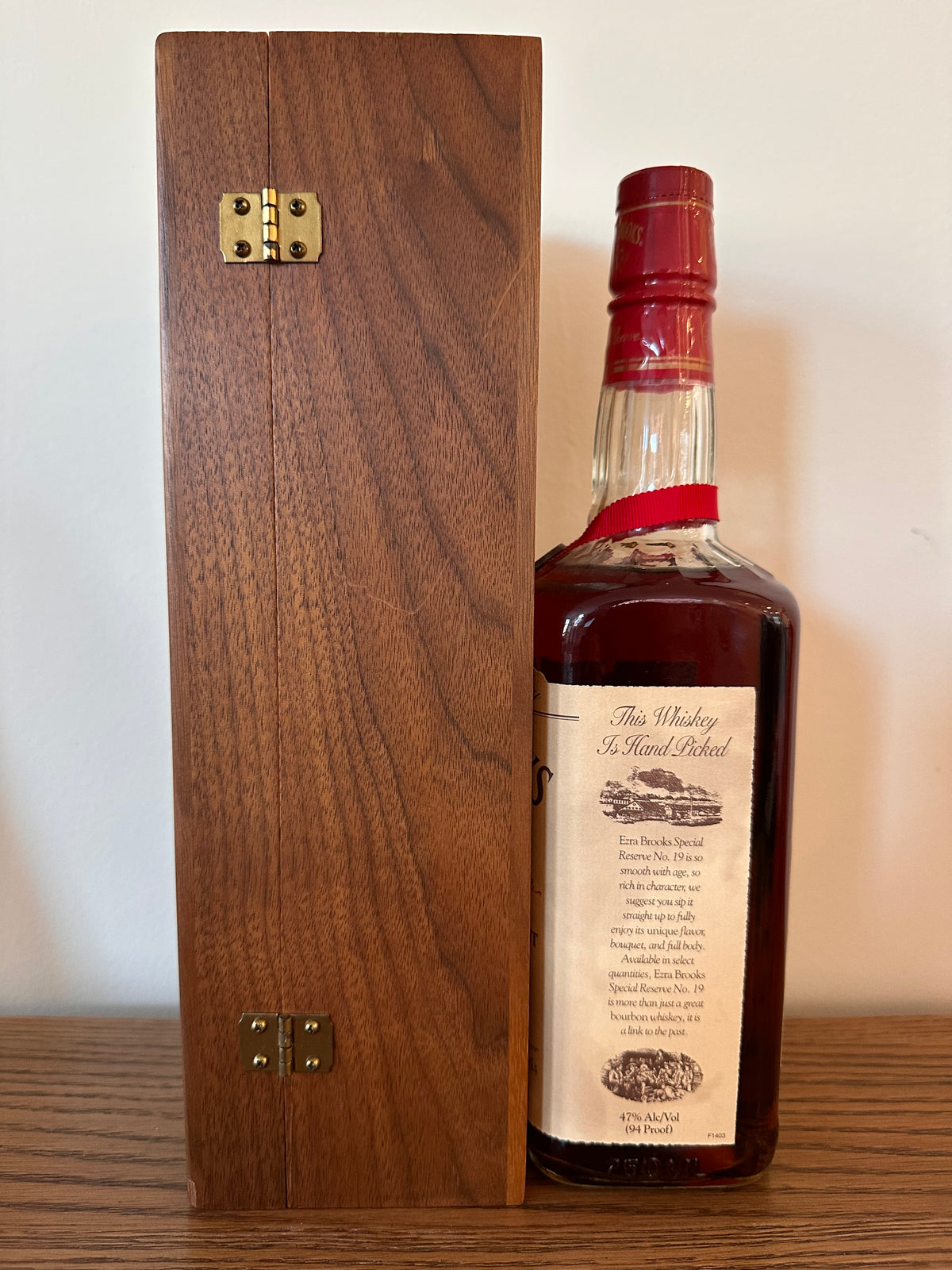 2000 Ezra Brooks No. 19 Special Reserve 750ml