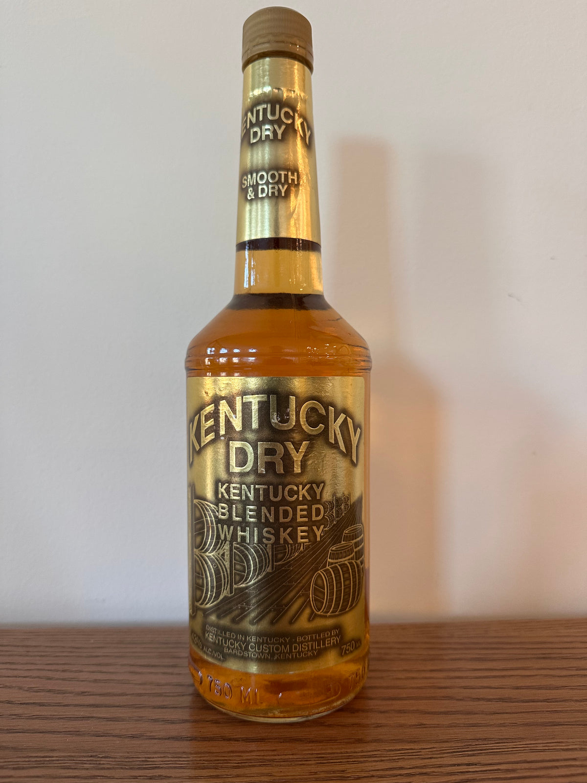 1995 Kentucky Dry Kentucky Blended Whiskey 750ml