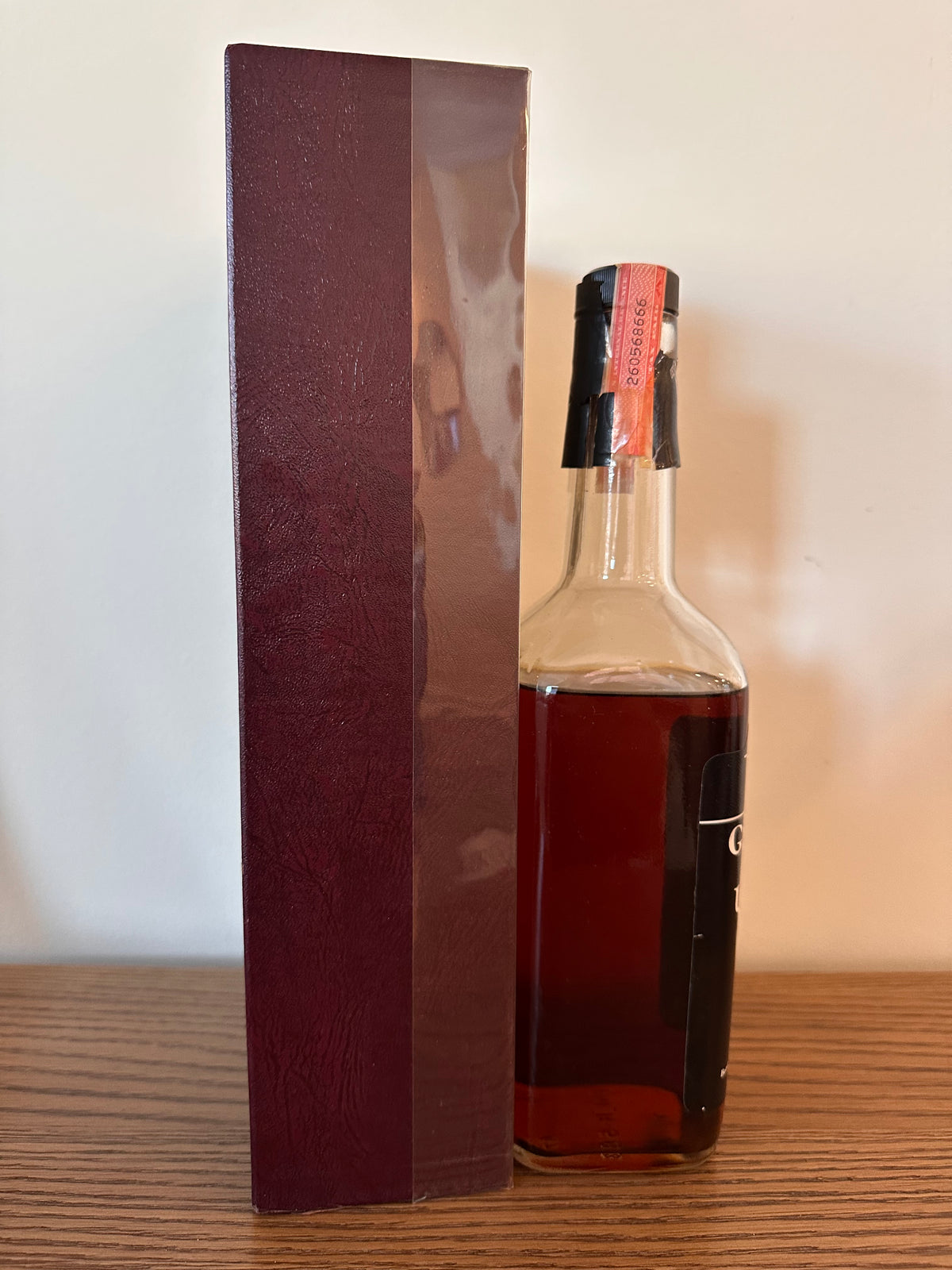 Grommes & Ullrich Black Label Bourbon Distilled in 1942 103 Months