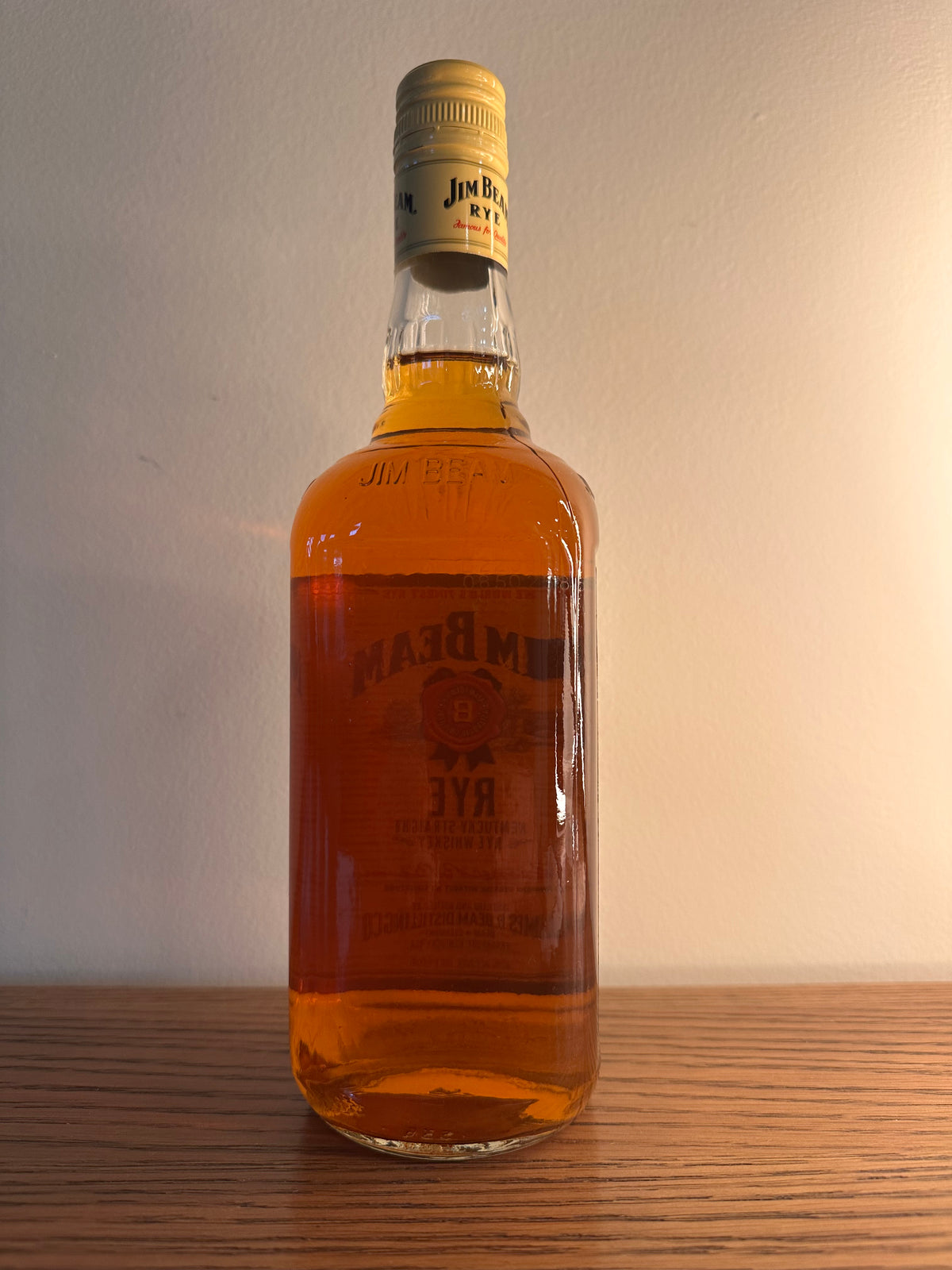 2012 Jim Beam Rye Yellow Label 750ml