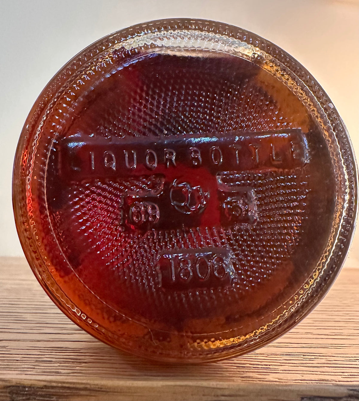 1961-1977 Early Times 4 Year Kentucky Straight Bourbon Whiskey 4/5 Quart