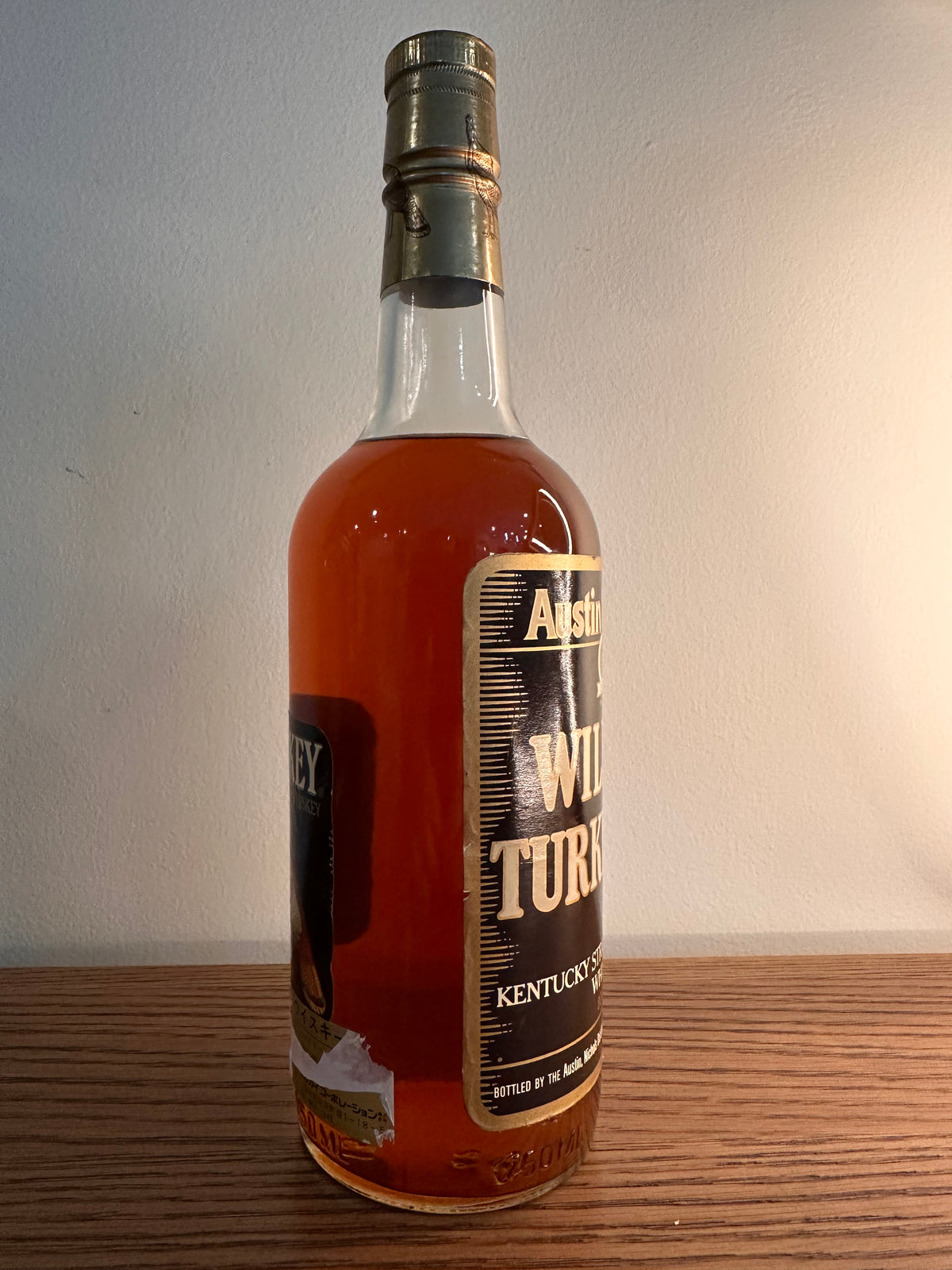 1987 Wild Turkey Austin Nichols 750ml