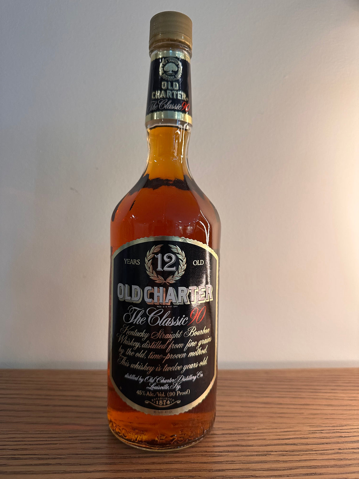 1989 Old Charter 12 Year Old "The Classic 90" 750ml