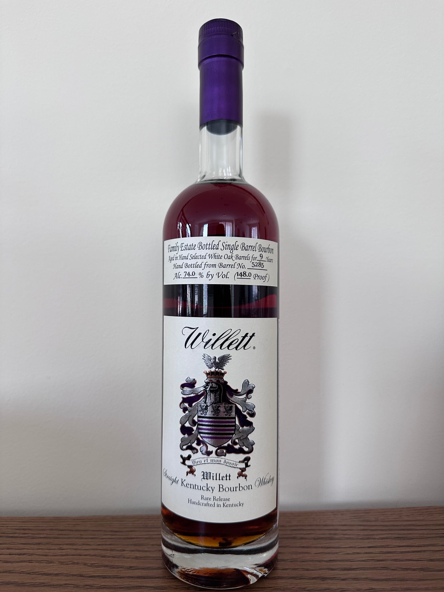 Willett Family Estate 9 Year Haz-Matters #5285