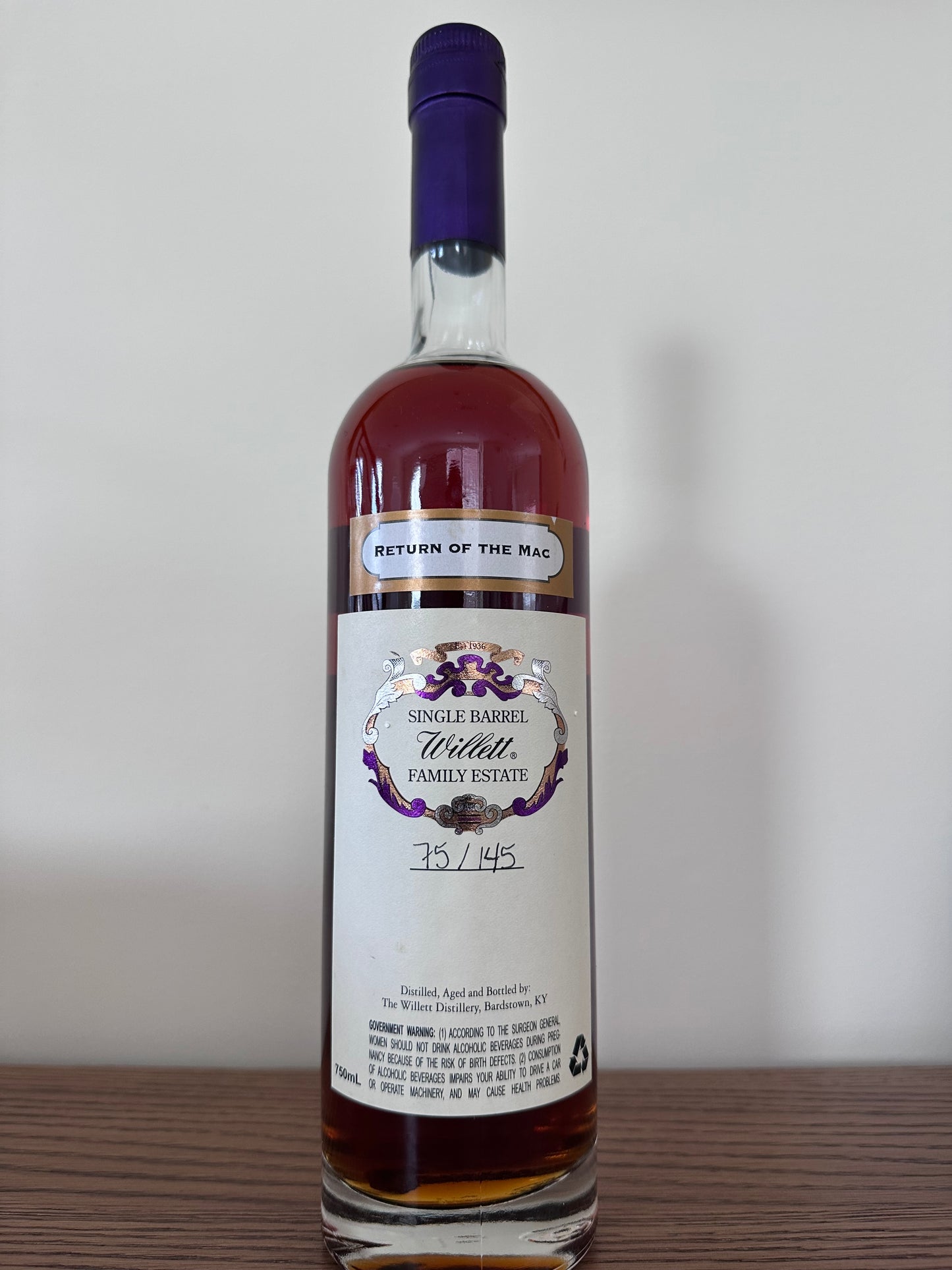 Willett Family Estate 5 Year Return of the Mac #196