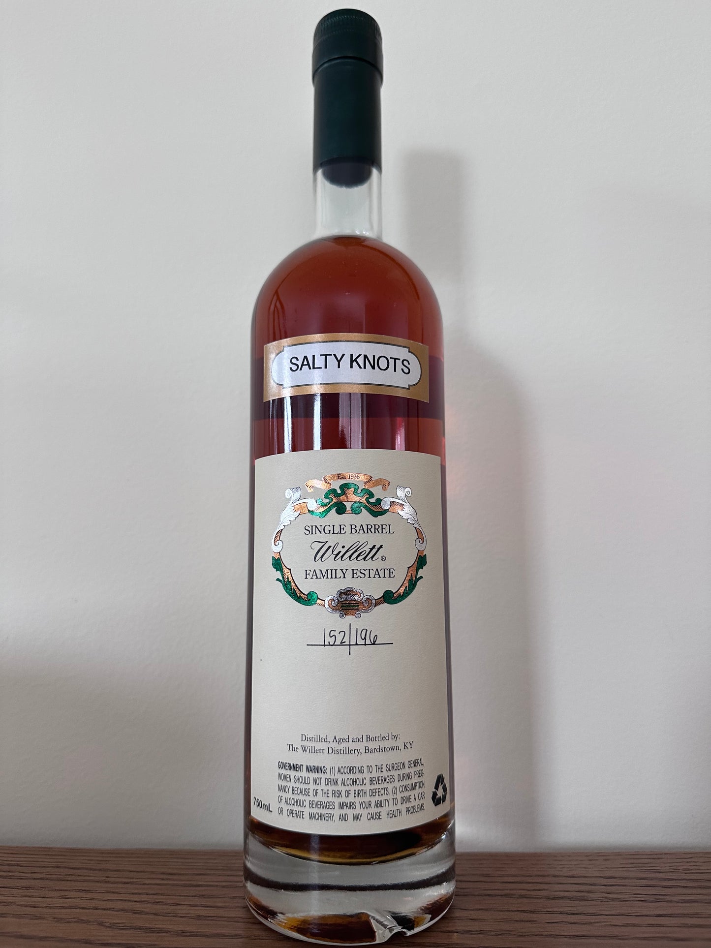 Willett Family Estate 6 Year Old Salty Knots #196