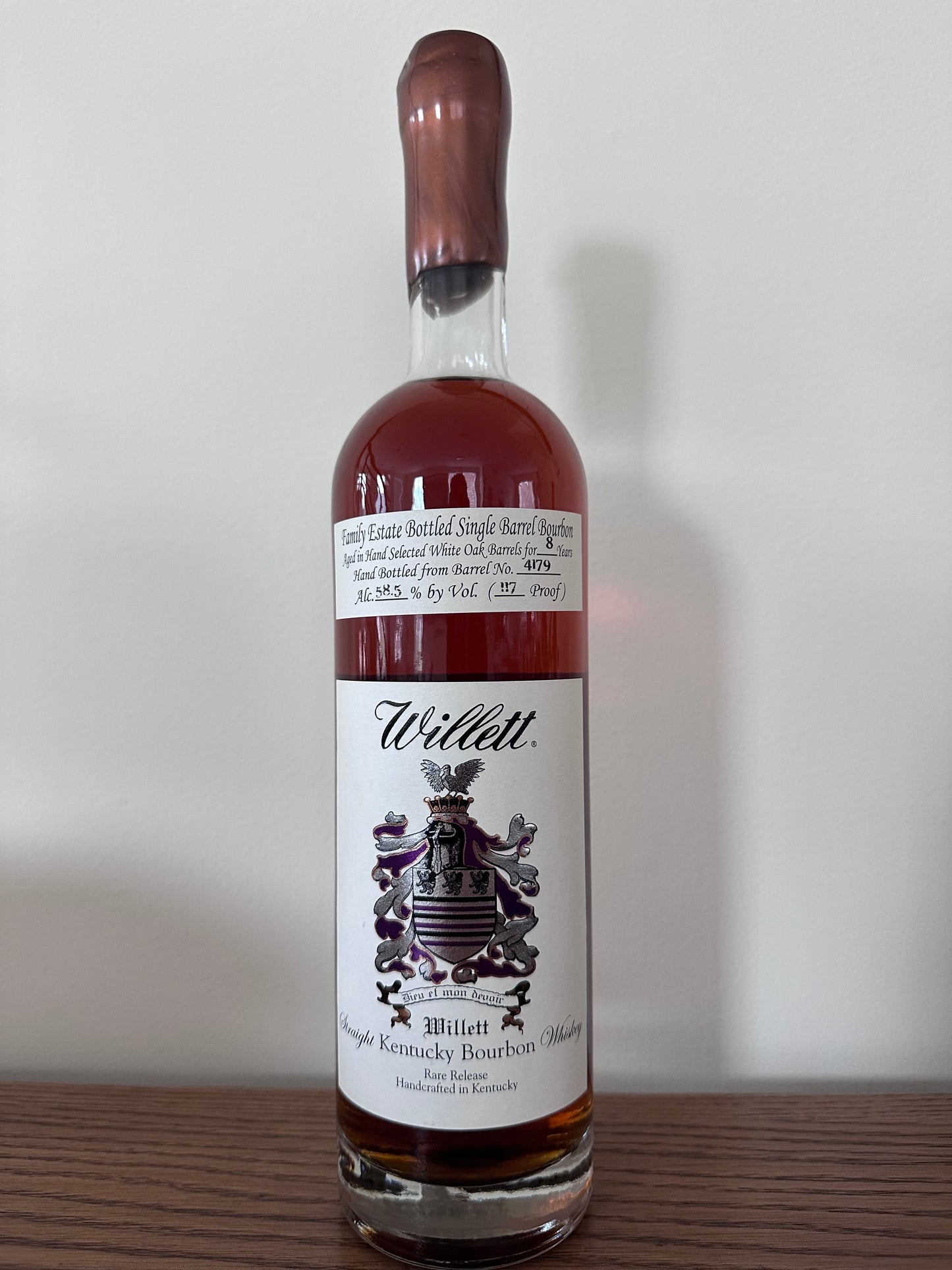 Willett Family Estate 8 Year Old Bonili #4179