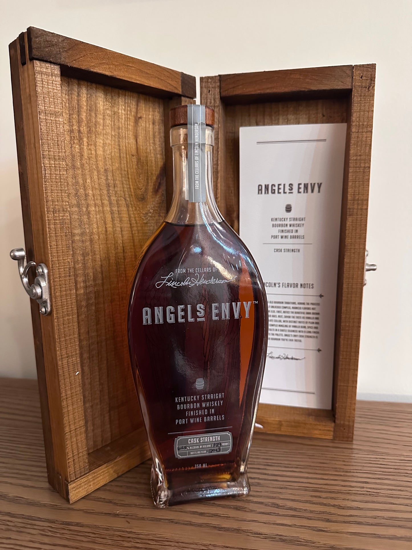 2013 Angel Envy Cask Strength Bourbon