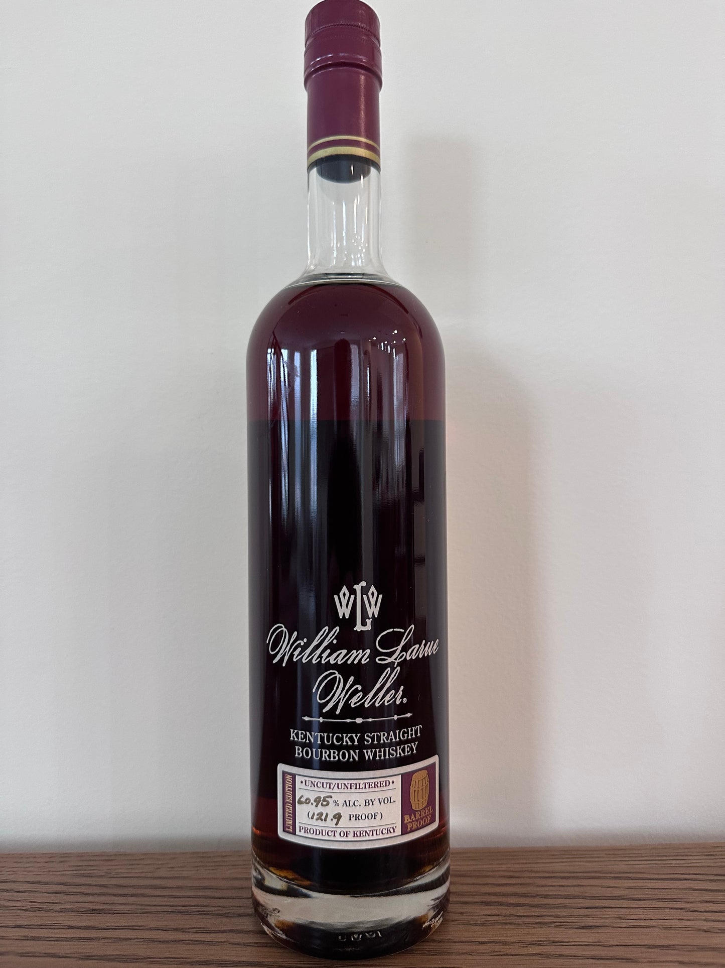 2005 William Larue Weller Kentucky Straight Bourbon Whiskey 750ml