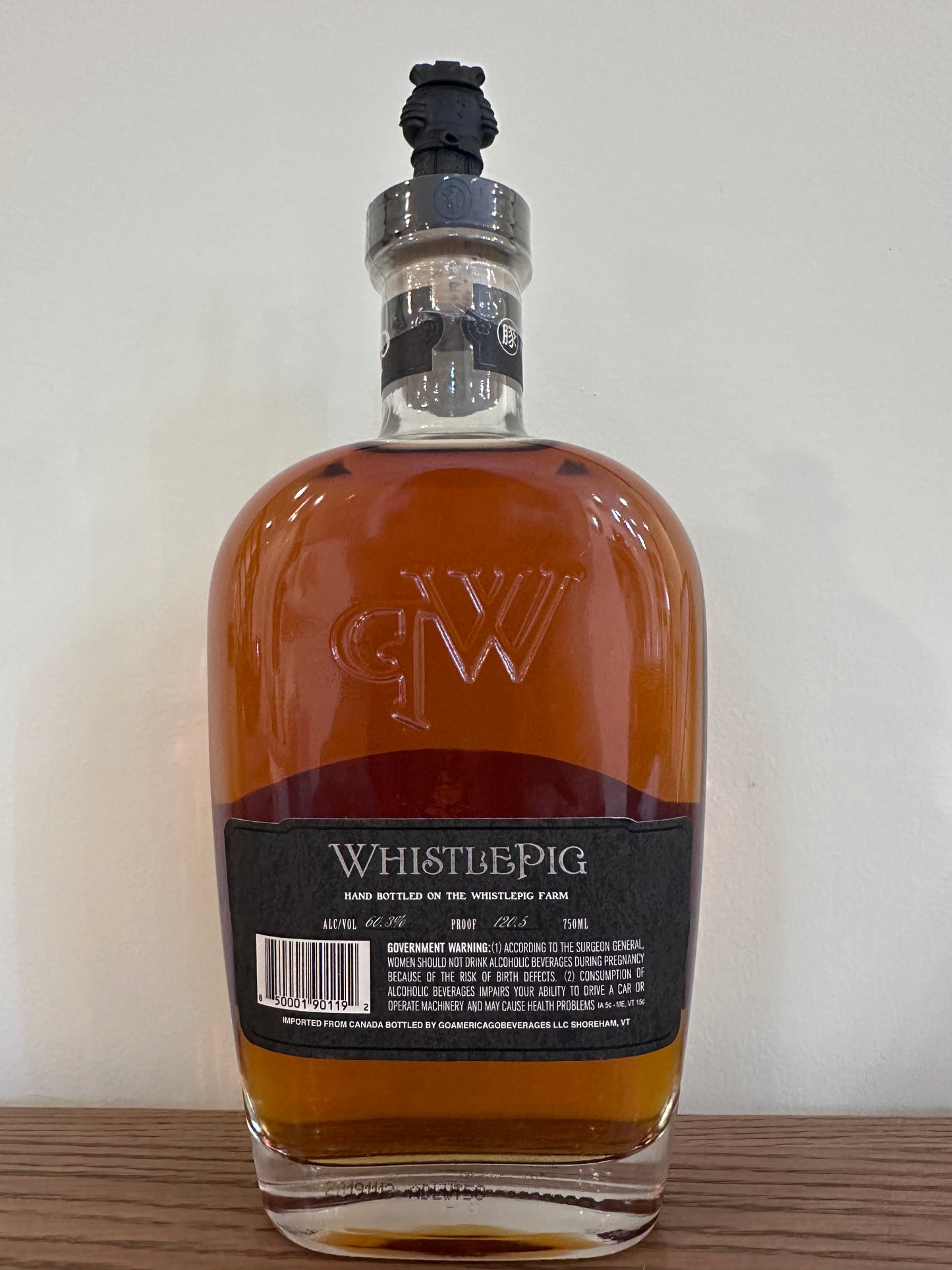 WhistlePig Boss Hog Samurai Scientist Katakana Limited Edition (No Box)