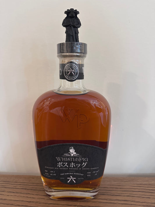 WhistlePig Boss Hog Samurai Scientist Katakana Limited Edition (No Box)