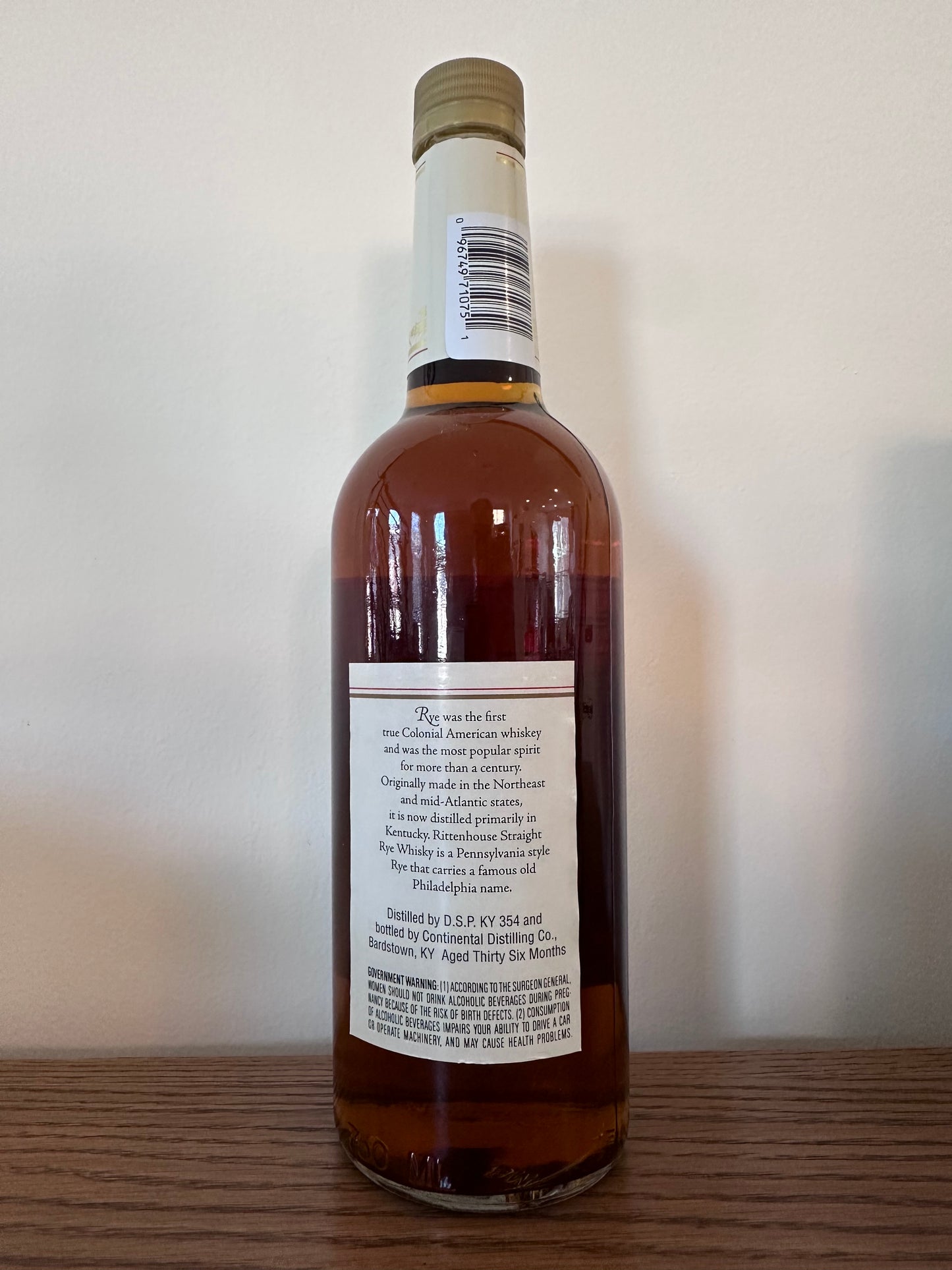 Rittenhouse Rye 80 Proof