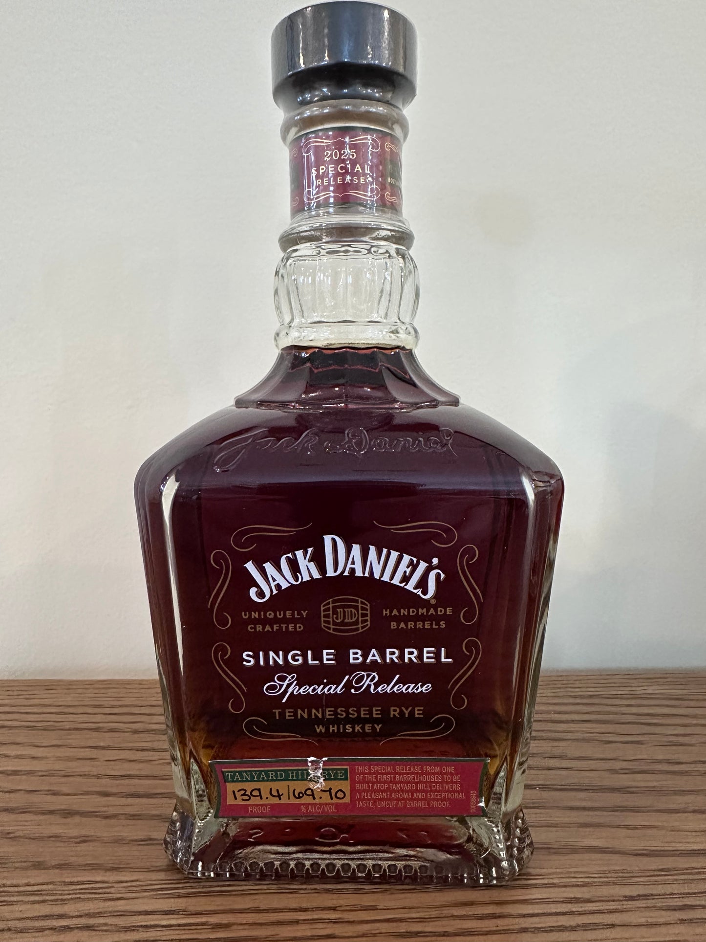 Jack Daniel's Tanyard Hill Rye  2025