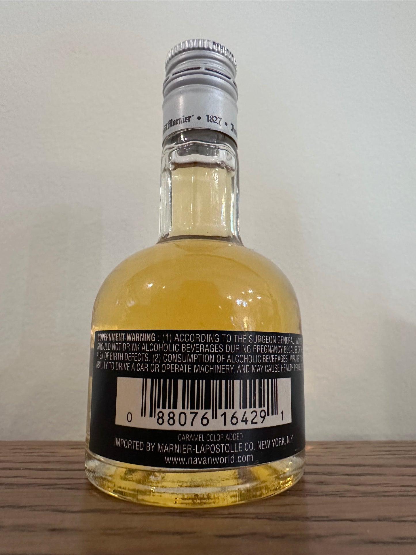 Grand Marnier Navan Natural Vanilla Liqueur Miniature 50ml