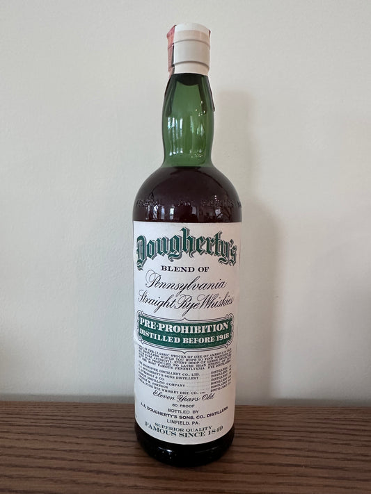Dougherty's 11 Year Old Pre-Prohibition Blend of Straight Rye Whiskies