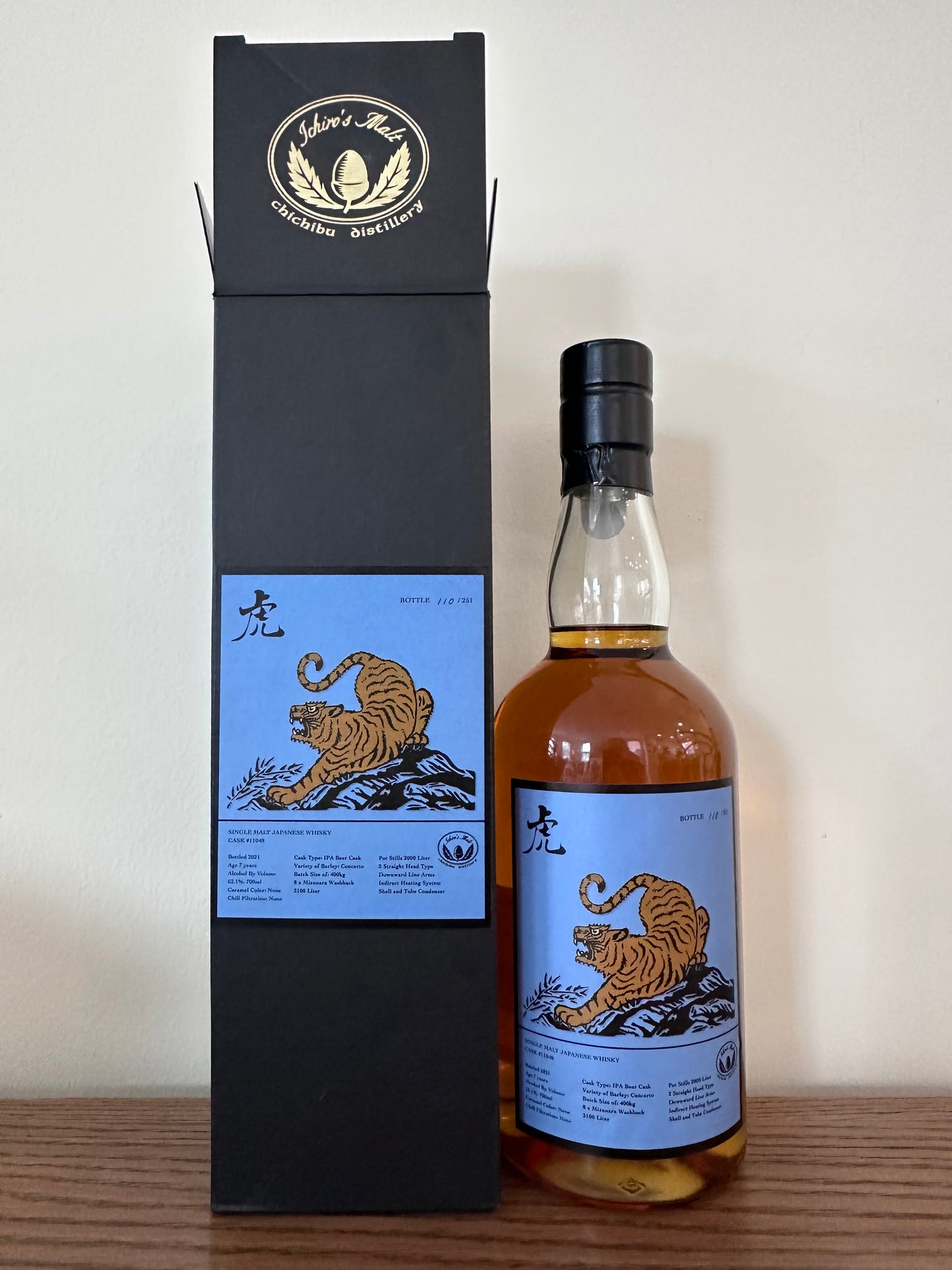 Ichiro’s Chichibu Cask #11048 Year of the Tiger 2021
