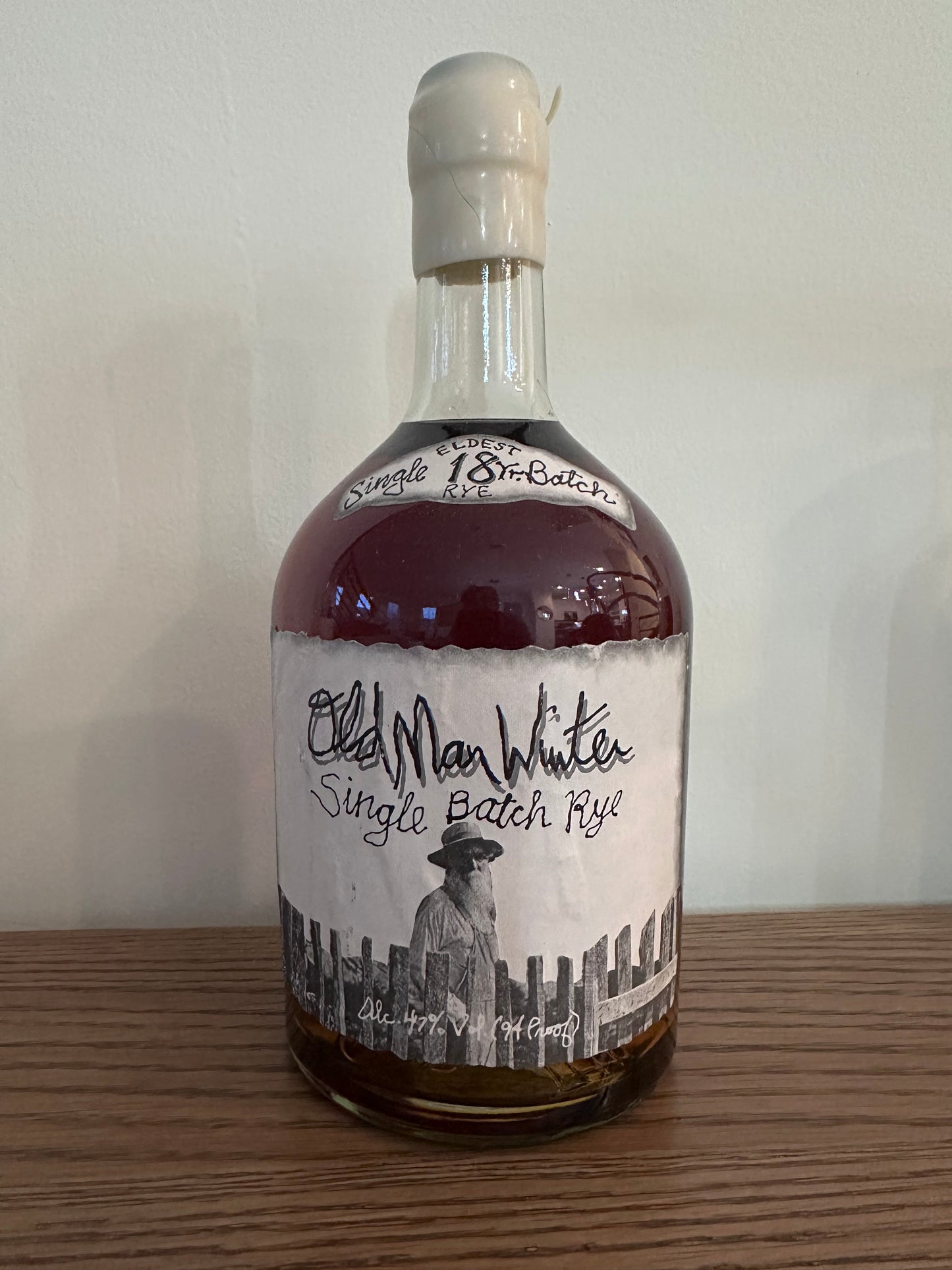 Old Man Winter 18 Year Single Batch Rye