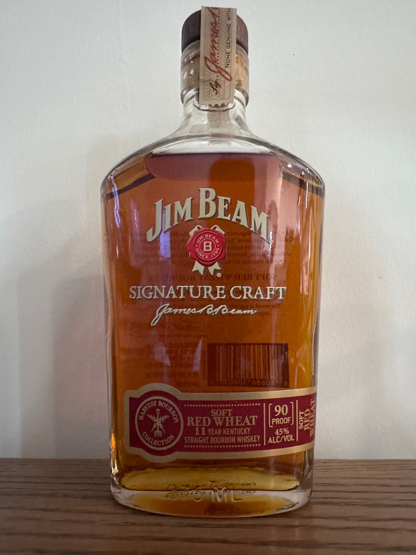 Jim Beam Signature Craft Soft Red Wheat 375ml