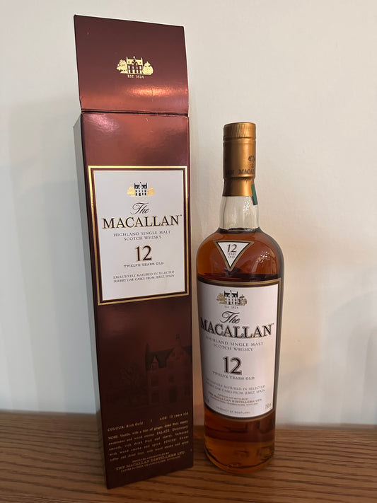 Macallan 12 Year Sherry Discontinued