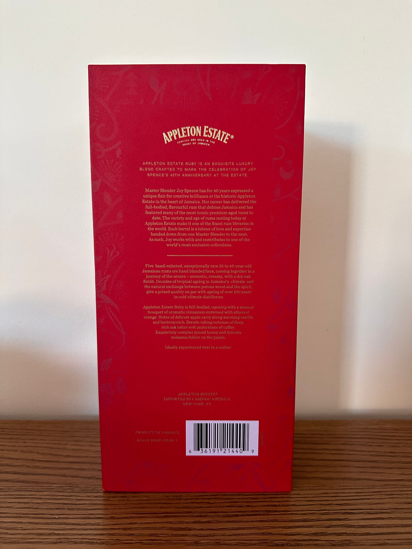 Appleton Estate Ruby Anniversary Edition Rum 750ML