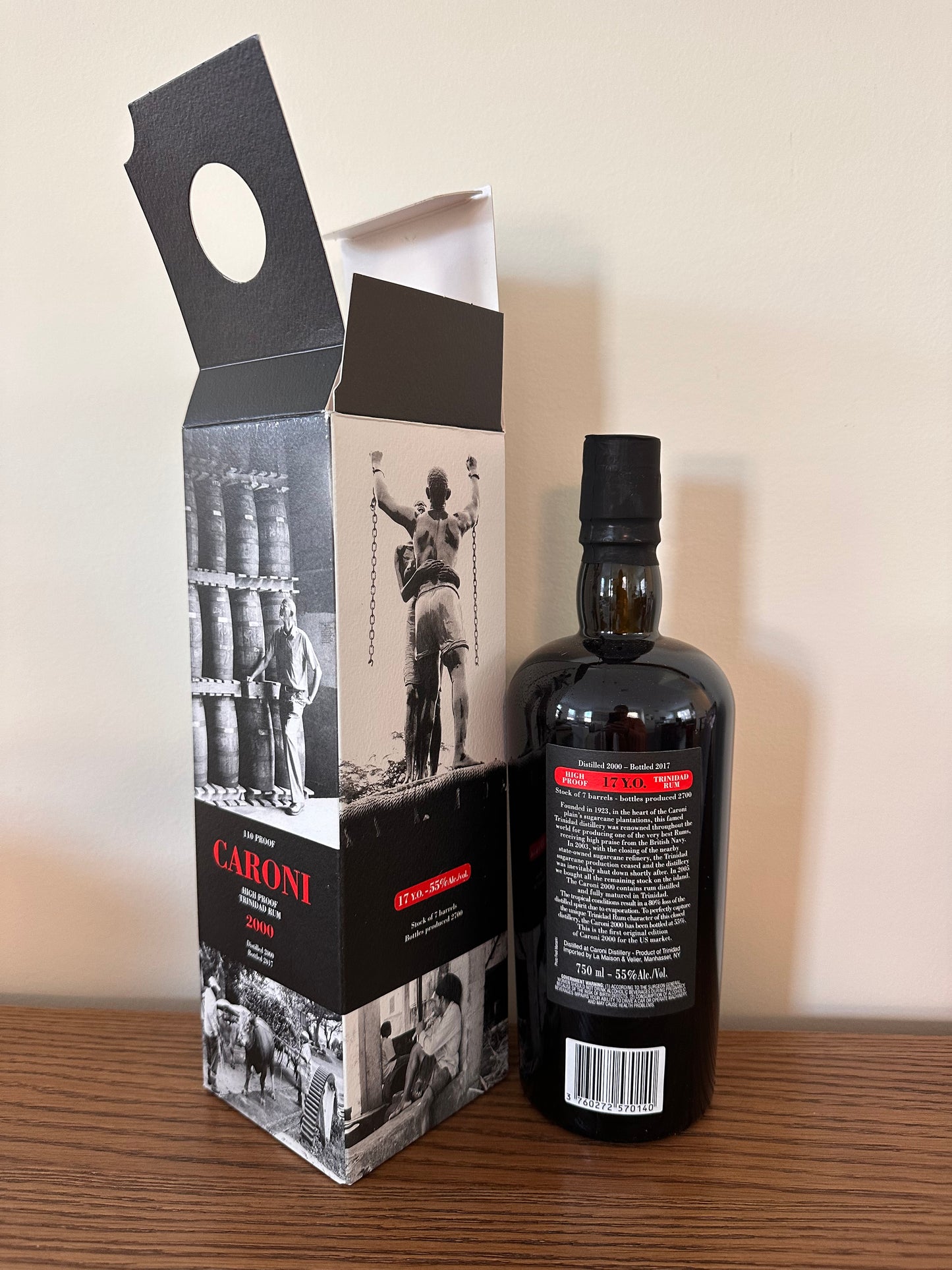 Caroni High Proof 2000 Distilled