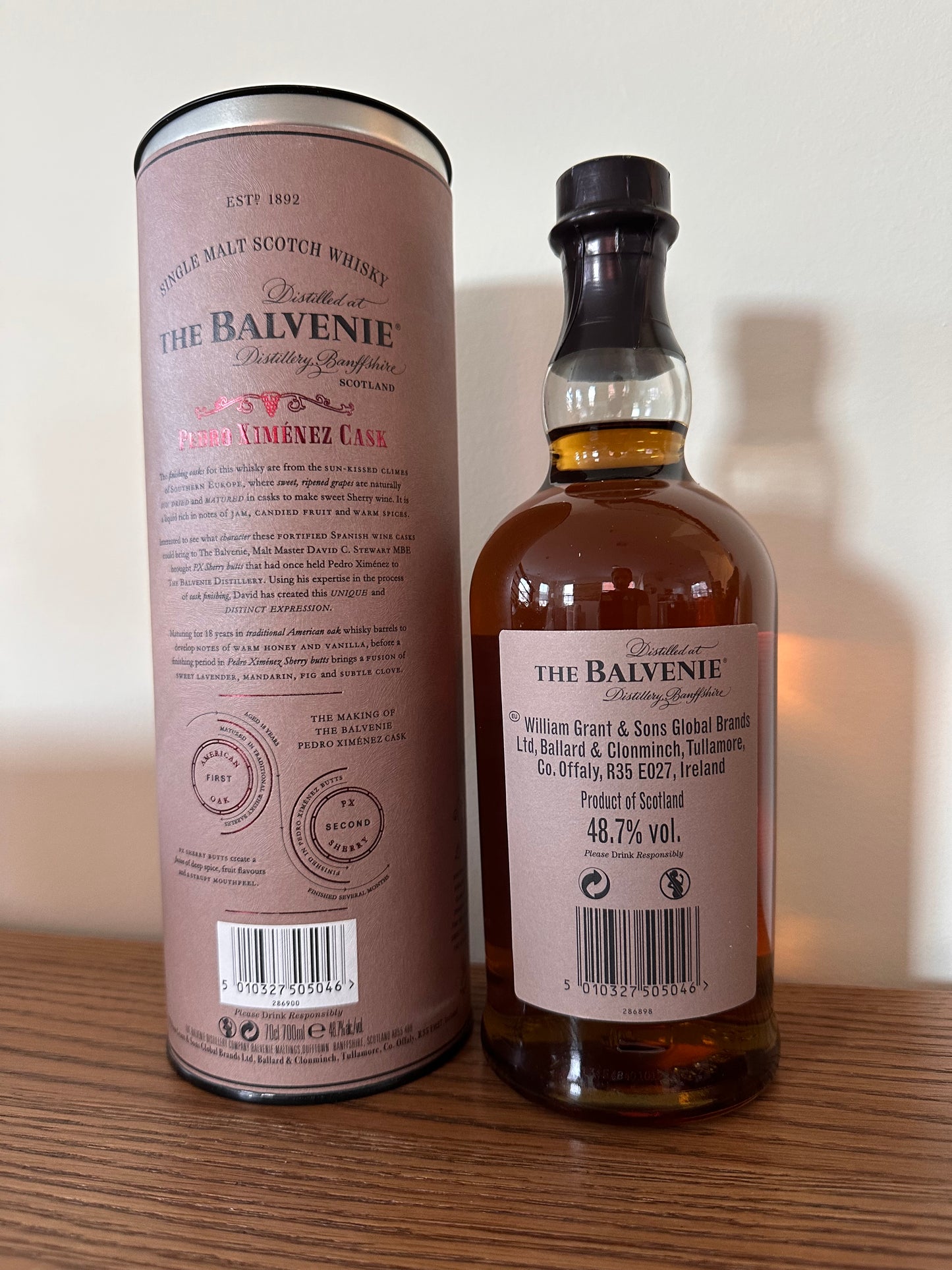 Balvenie 18 Year Pedro Ximénez Sherry