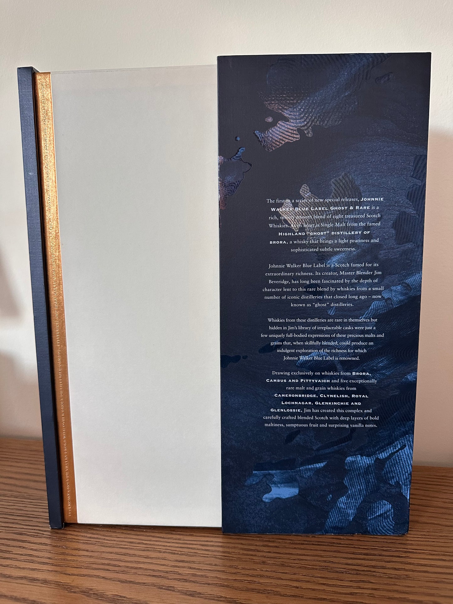 Johnnie Walker Blue Label Ghost and Rare 1st Edition