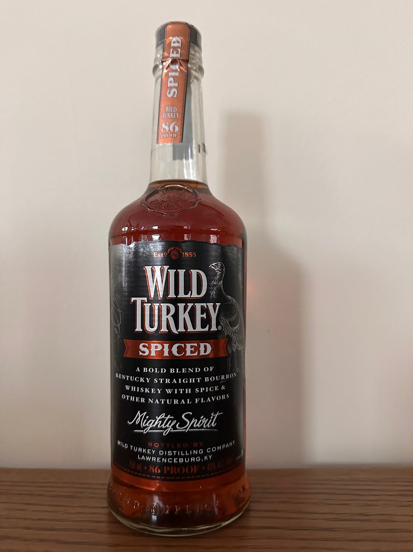 Wild Turkey Spiced Whiskey 750ml