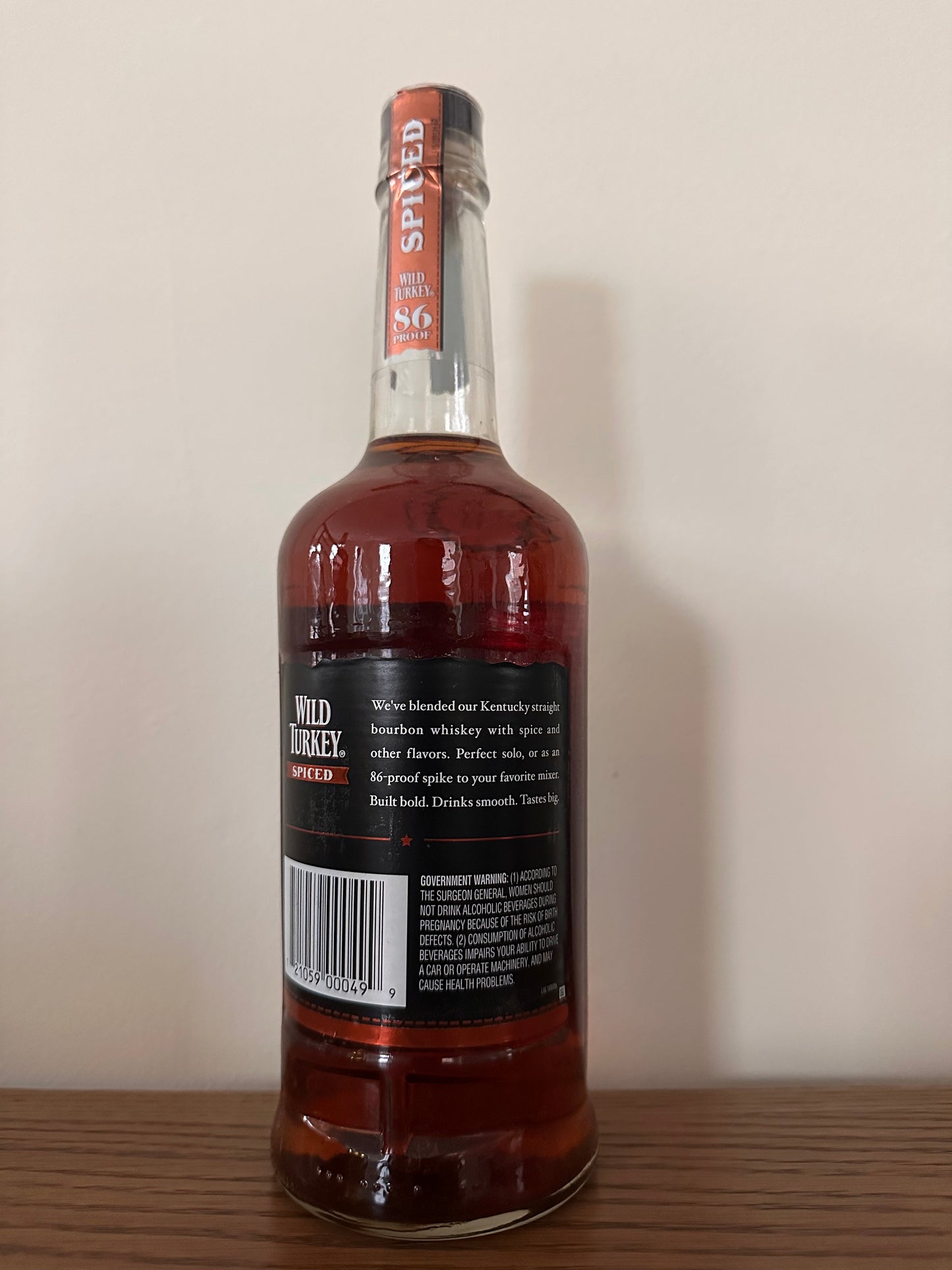 Wild Turkey Spiced Whiskey 750ml
