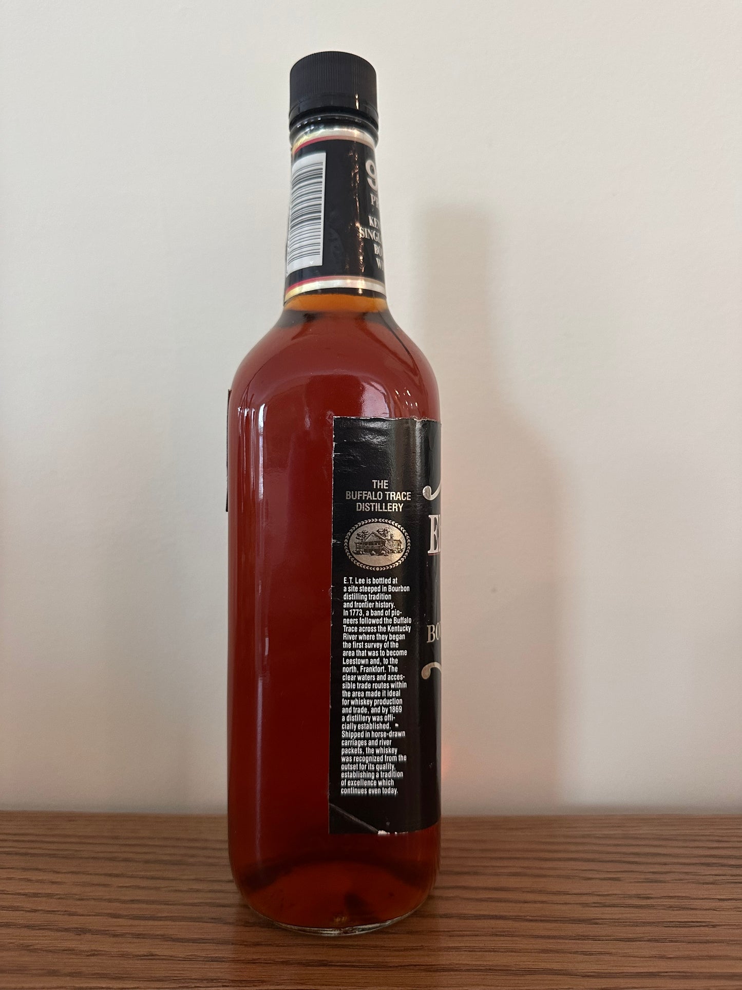 1993 Elmer T. Lee Single Barrel Sour Mash Straight Bourbon Whiskey 750ml
