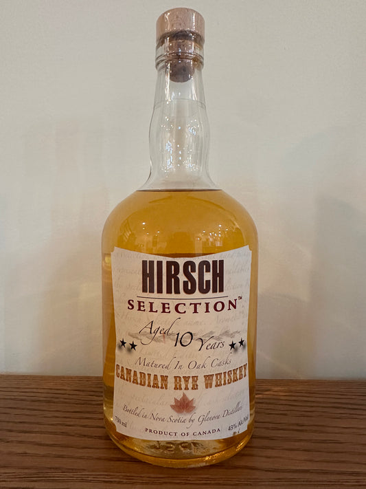 Hirsch 10 Year 'Selection' Canadian Rye Whiskey