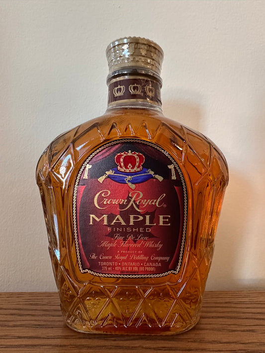 Crown Royal Maple Finished Fine Deluxe Maple Flavored Whisky 375ml