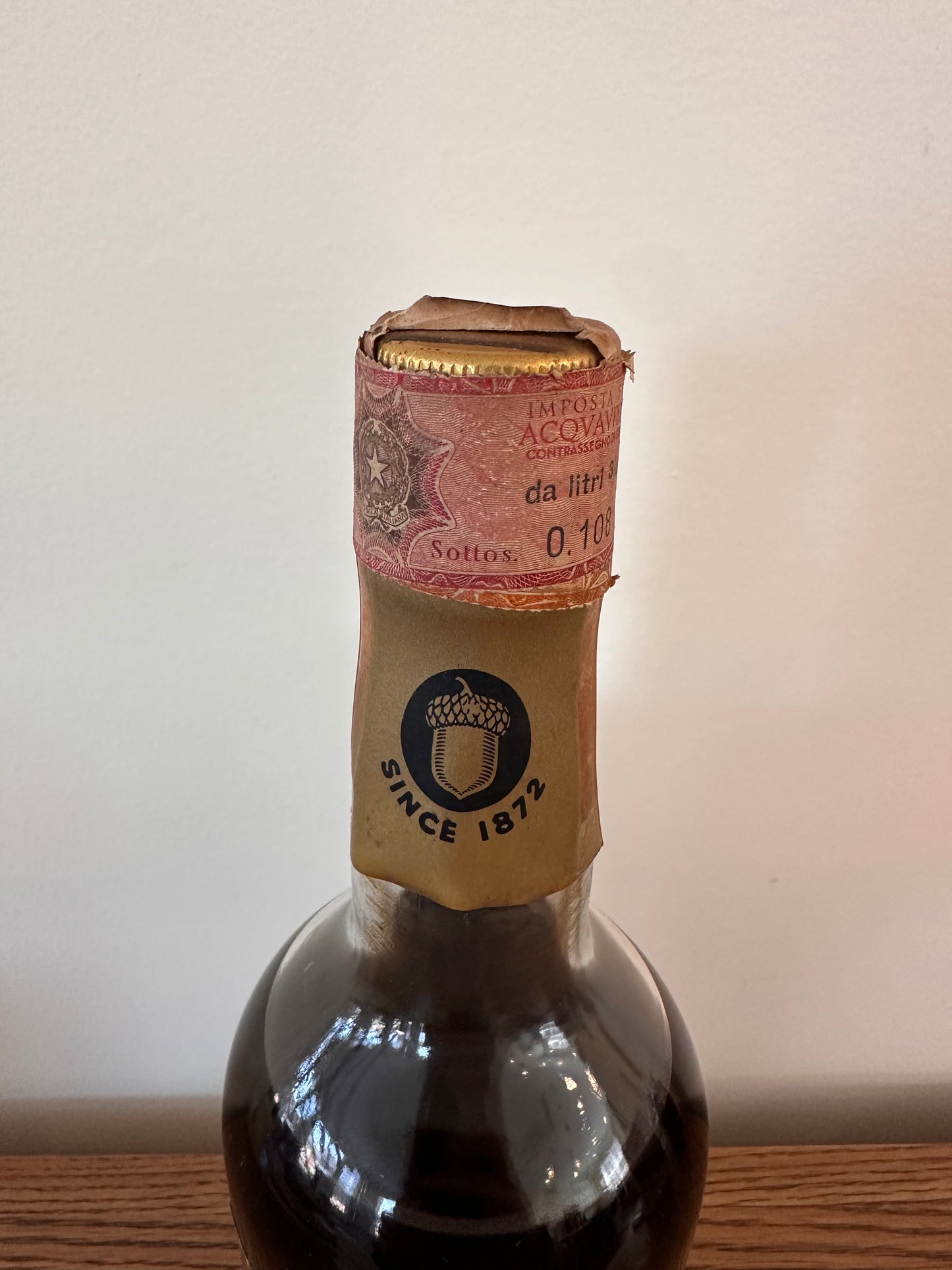 I.W. Harper Gold Medal Bourbon Whiskey 0.75l Vintage Imported By S.I.L.V.A Bianchi S.P.A