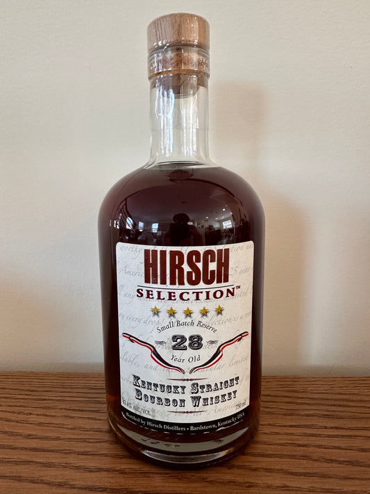Hirsch Selection Small Batch Reserve 28 Year Old Straight Bourbon Whiskey 750ml