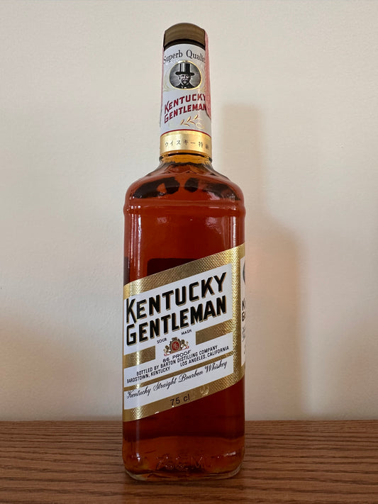Kentucky Gentleman 1986 - 86 Proof 4 Year Old 750ml