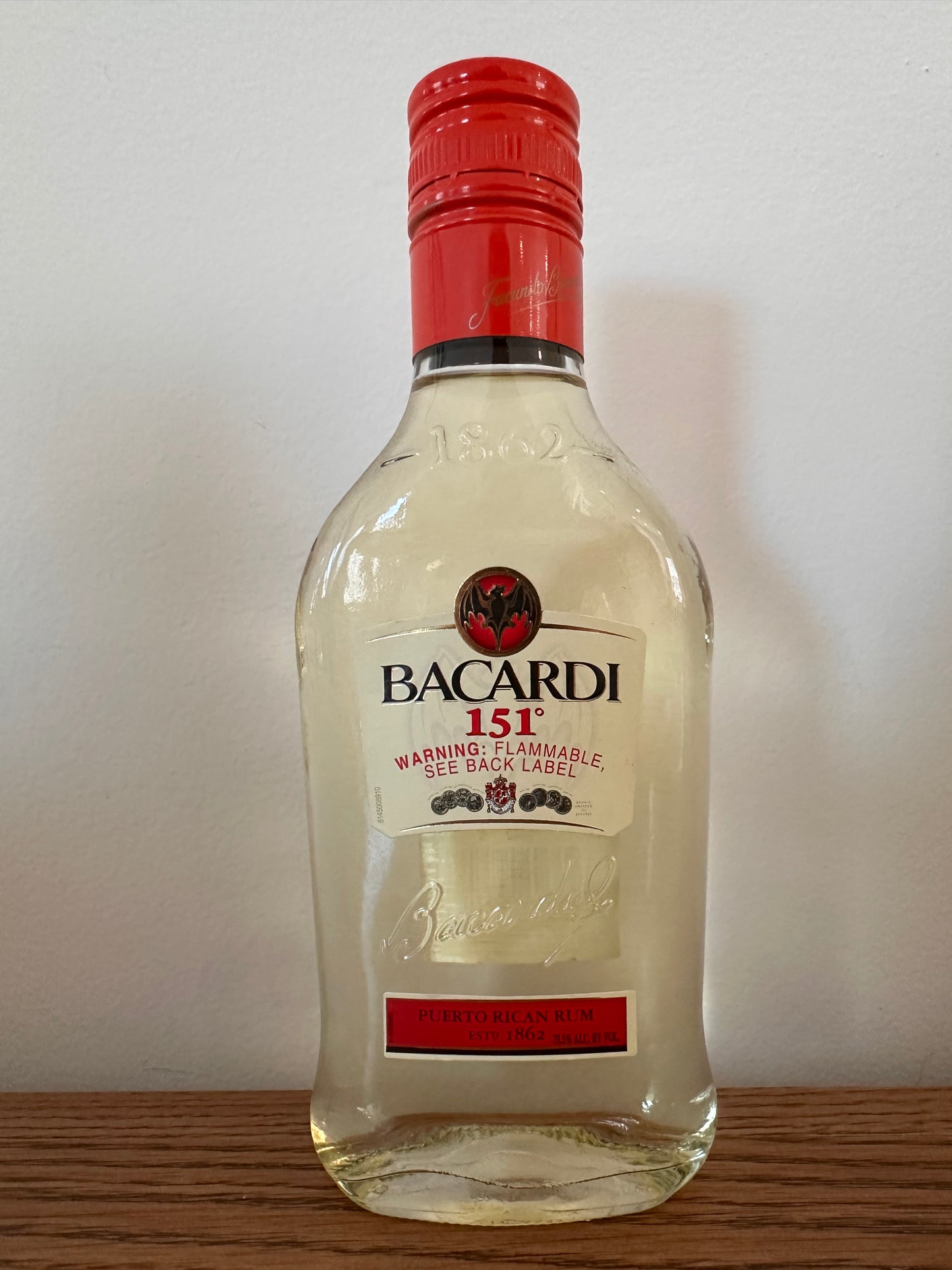 Bacardi 151 Puerto Rican Rum 200ml