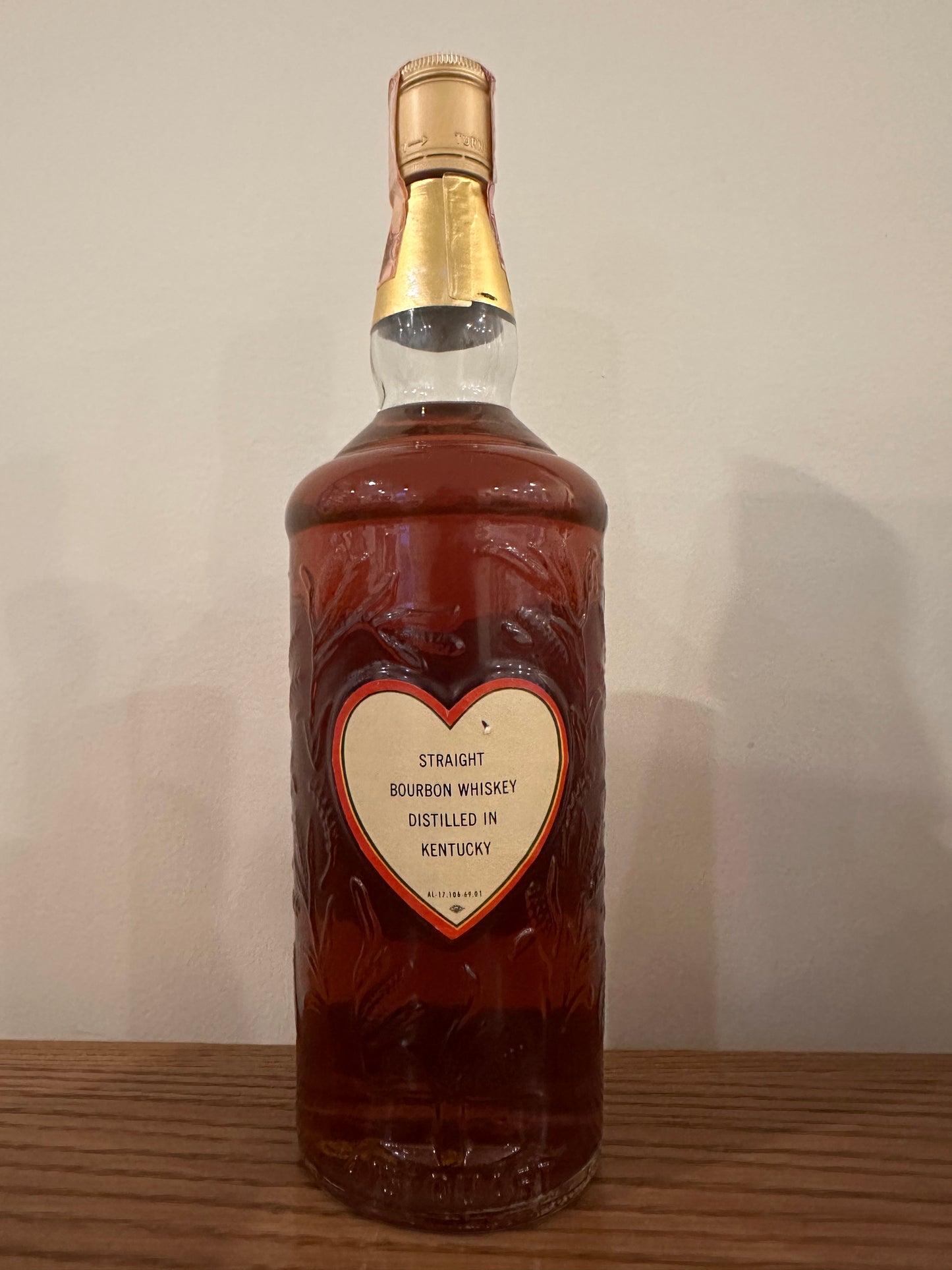 Cream Of Kentucky 1955 Straight Bourbon 4/5 Quart