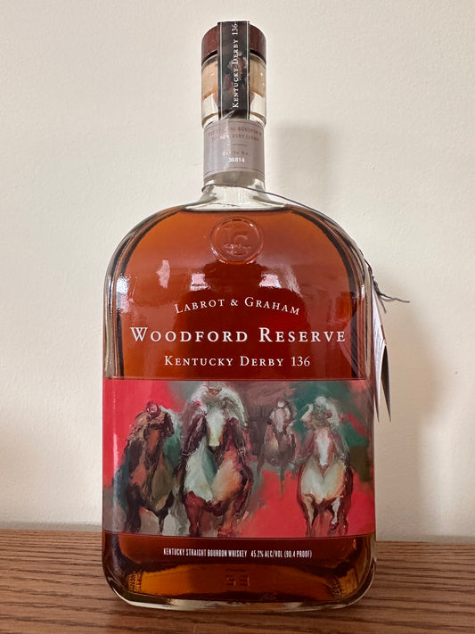 Woodford Reserve 2010 Kentucky Derby Edition #136 Straight Bourbon Whiskey 1L