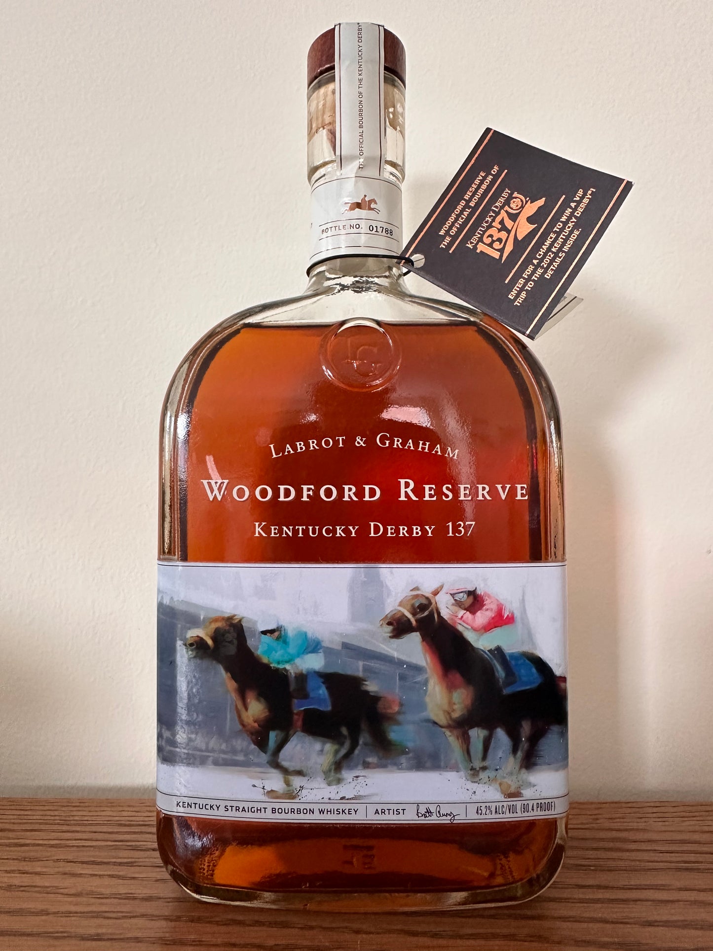 Woodford Reserve 2011 Kentucky Derby Edition #137 Straight Bourbon Whiskey 1L