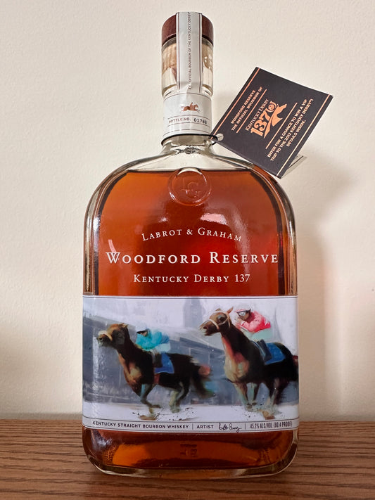 Woodford Reserve 2011 Kentucky Derby Edition #137 Straight Bourbon Whiskey 1L