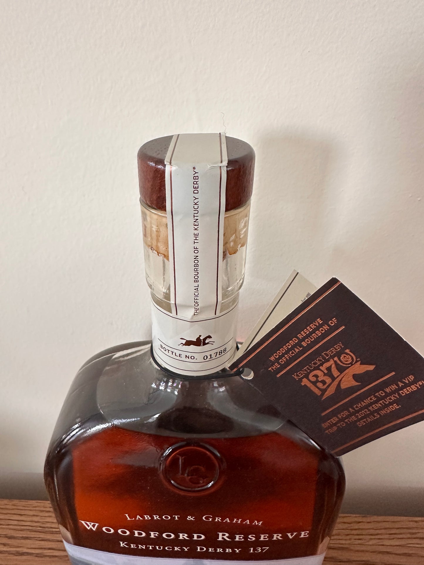 Woodford Reserve 2011 Kentucky Derby Edition #137 Straight Bourbon Whiskey 1L