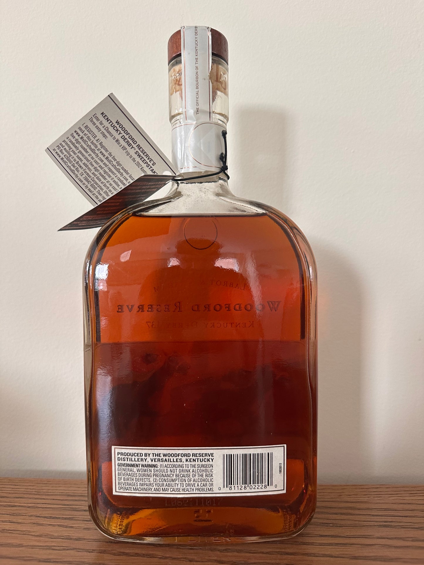 Woodford Reserve 2011 Kentucky Derby Edition #137 Straight Bourbon Whiskey 1L