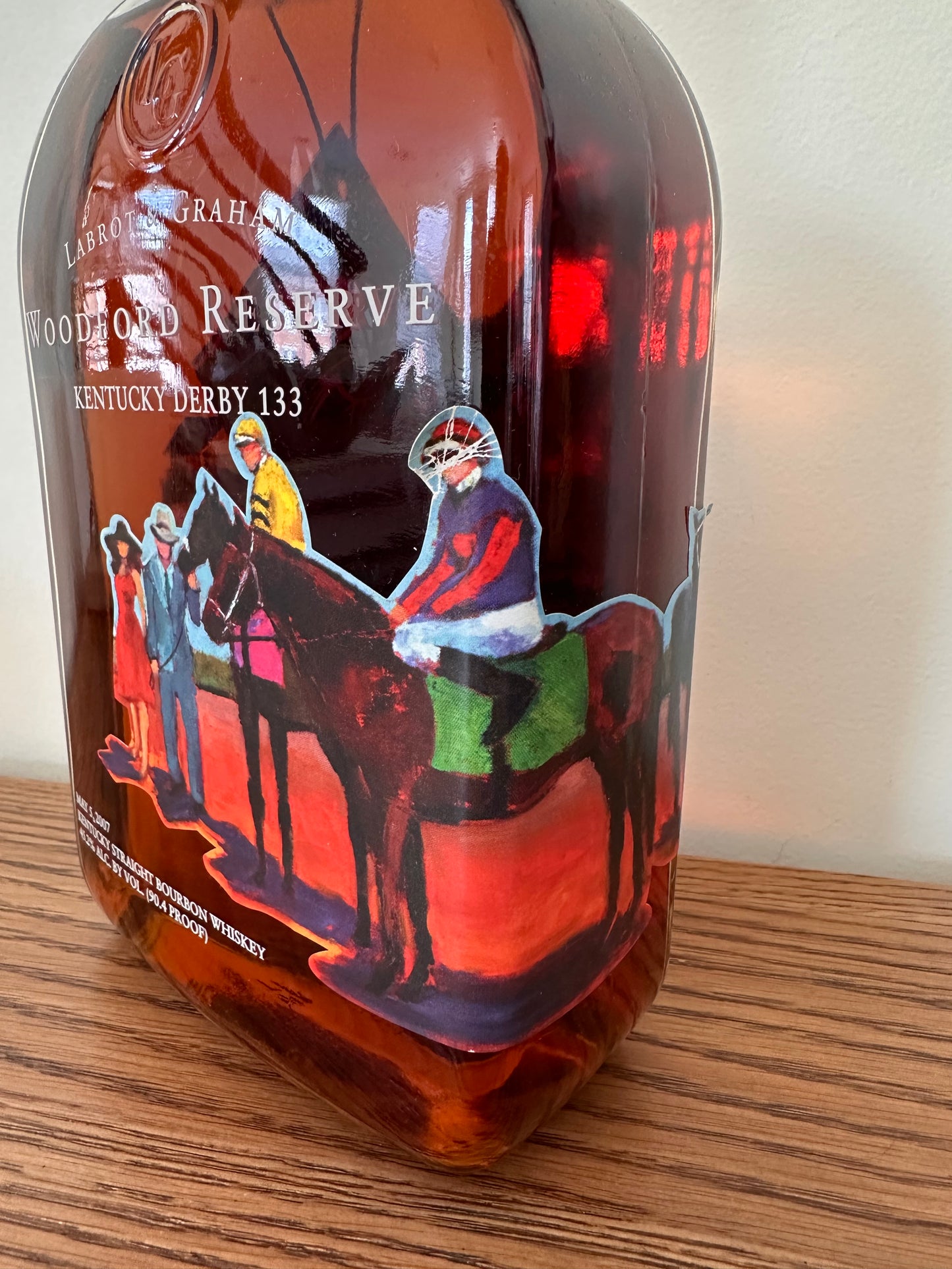 Woodford Reserve 2007 Kentucky Derby Edition #133 Straight Bourbon Whiskey 1L