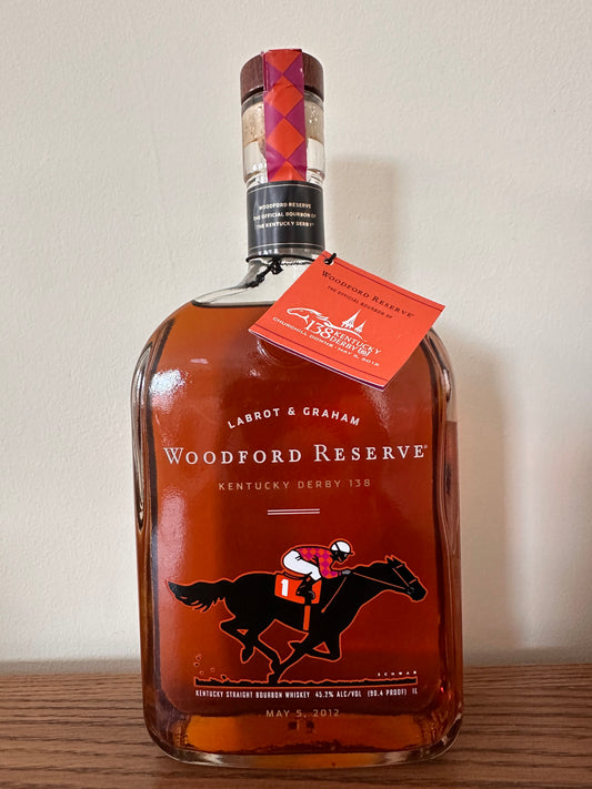 Woodford Reserve 2012 Kentucky Derby Edition #138 Straight Bourbon Whiskey 1L