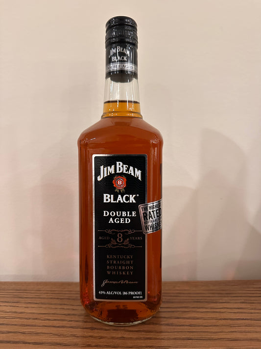 Jim Beam Black Doubled Aged 8 Year Old Bourbon Whiskey 750ml