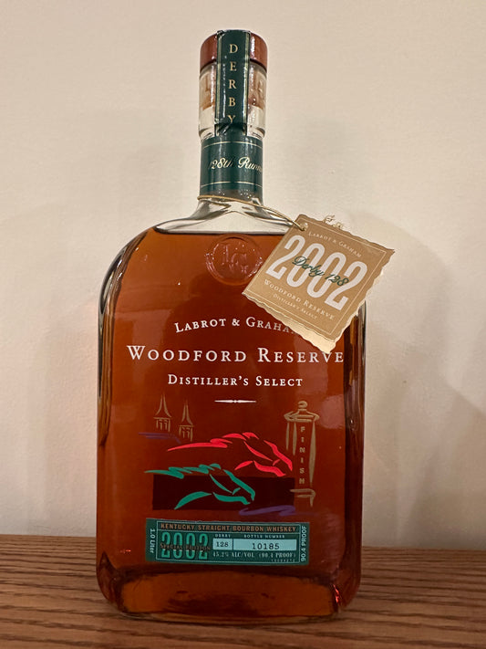 Woodford Reserve 2002 Kentucky Derby Edition #128 Straight Bourbon Whiskey 1L