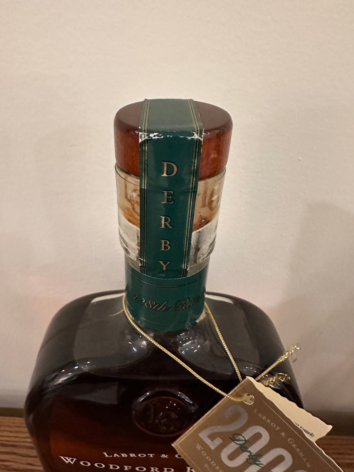 Woodford Reserve 2002 Kentucky Derby Edition #128 Straight Bourbon Whiskey 1L
